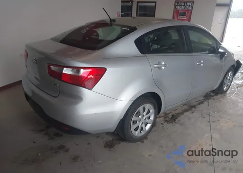 2012 Kia Rio Ex из США, поврежденный, VIN KNADN4A32C6091063